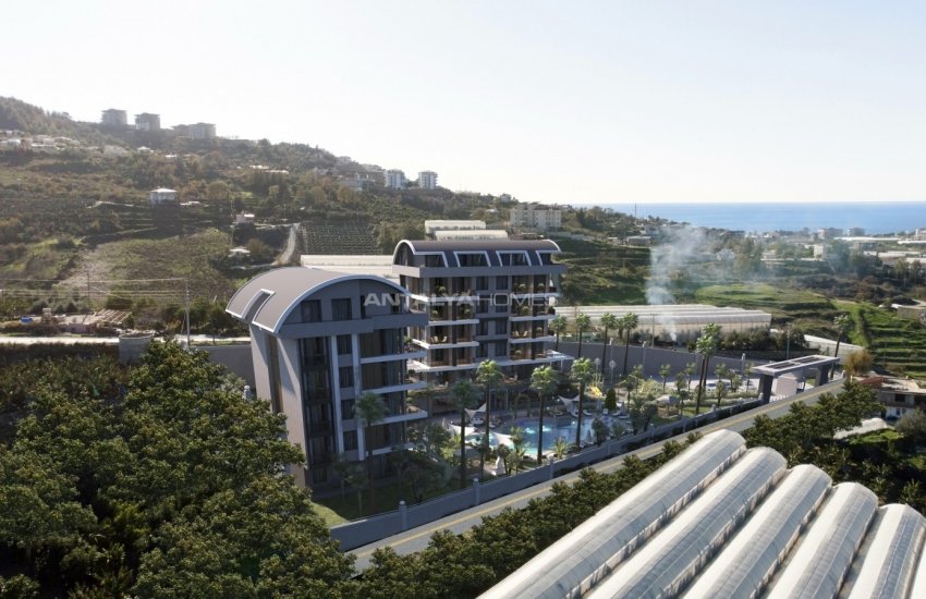 Modern Flats with Sea and Nature Views in Kargicak Alanya 4