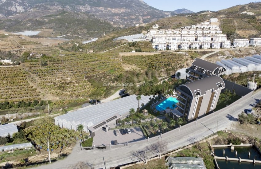 Modern Flats with Sea and Nature Views in Kargicak Alanya 6