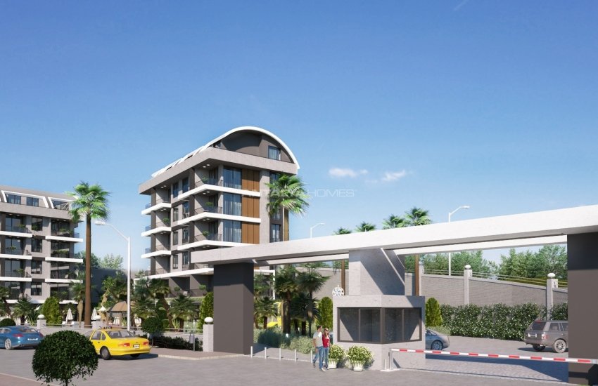 Modern Flats with Sea and Nature Views in Kargicak Alanya 7