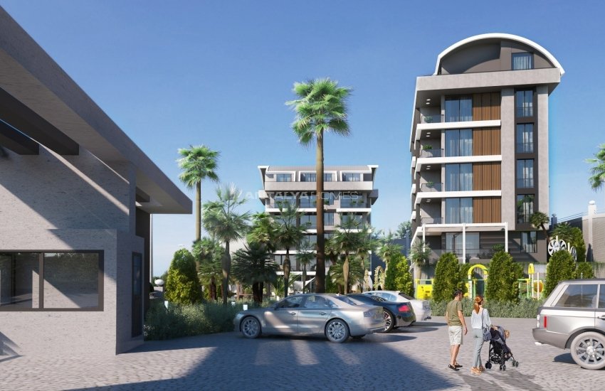 Modern Flats with Sea and Nature Views in Kargicak Alanya 9
