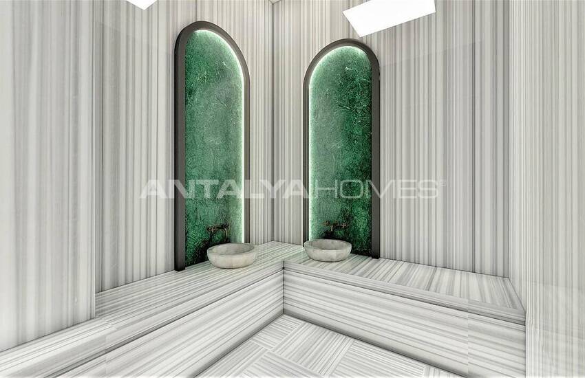 Сдвоенные Виллы Рядом с Пляжем в Алании, Авсаллар 6