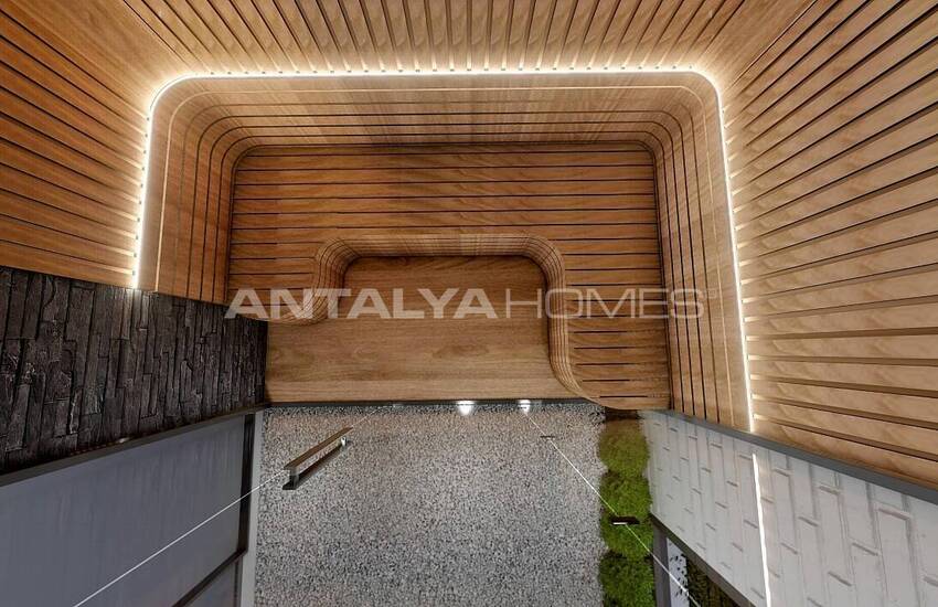 Сдвоенные Виллы Рядом с Пляжем в Алании, Авсаллар 7