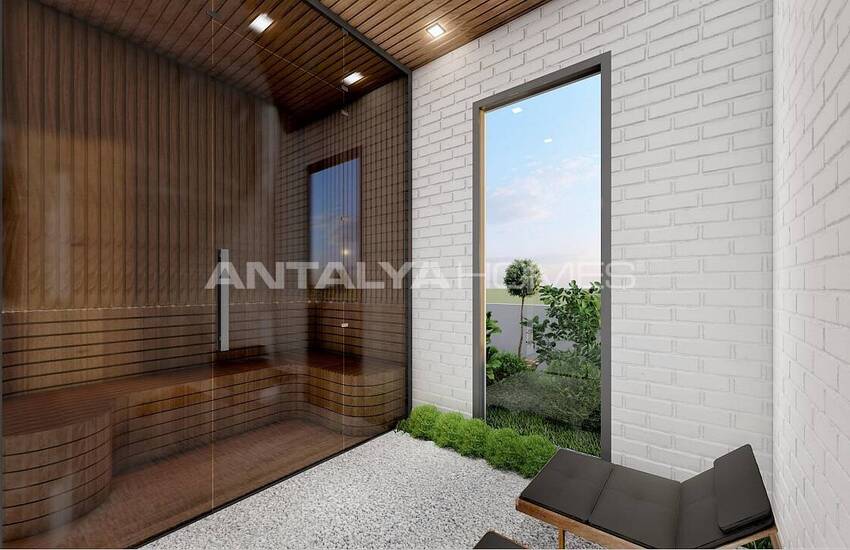 Сдвоенные Виллы Рядом с Пляжем в Алании, Авсаллар 8