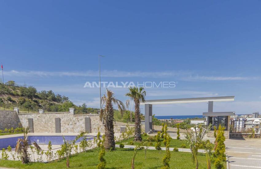 Alanya'da Kapsamlı Sosyal Tesislere Sahip Sitede Daireler 10