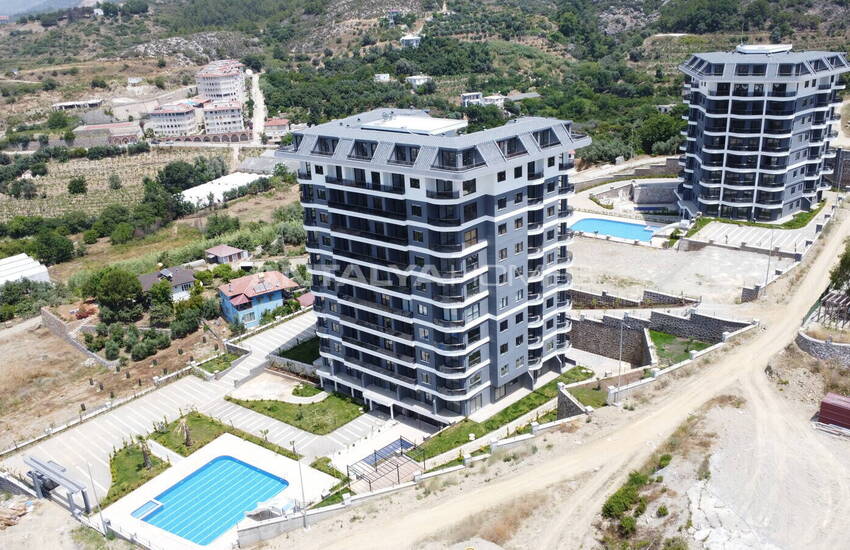 Alanya'da Kapsamlı Sosyal Tesislere Sahip Sitede Daireler 5