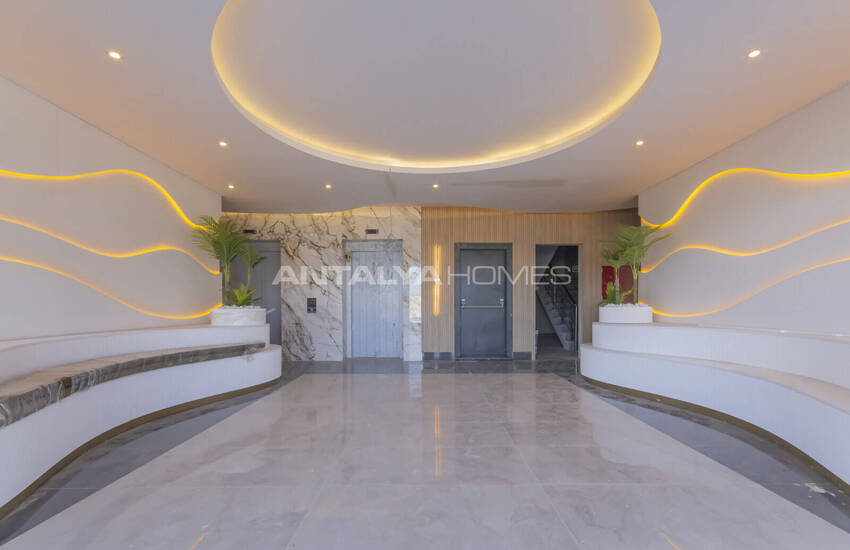 آپارتمان در آلانیا در یک مجتمع با امکانات گسترده 11