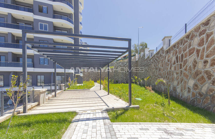 آپارتمان در آلانیا در یک مجتمع با امکانات گسترده 9