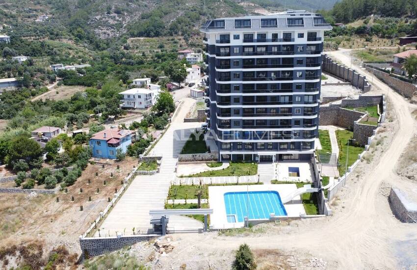 آپارتمان در آلانیا در یک مجتمع با امکانات گسترده 4