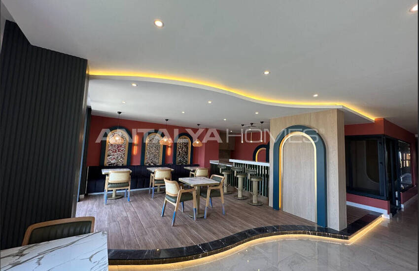 آپارتمان در آلانیا در یک مجتمع با امکانات گسترده 14