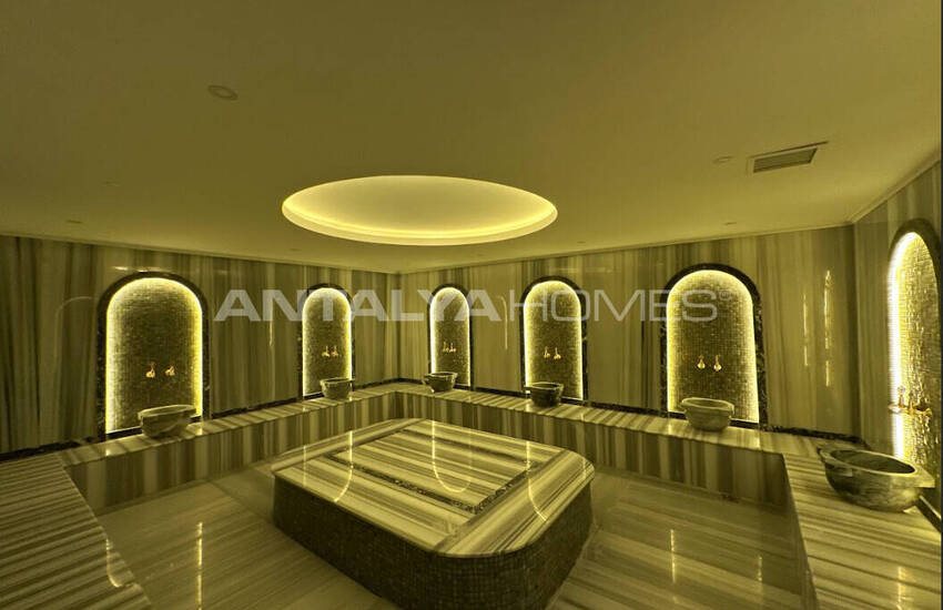 آپارتمان در آلانیا در یک مجتمع با امکانات گسترده 23