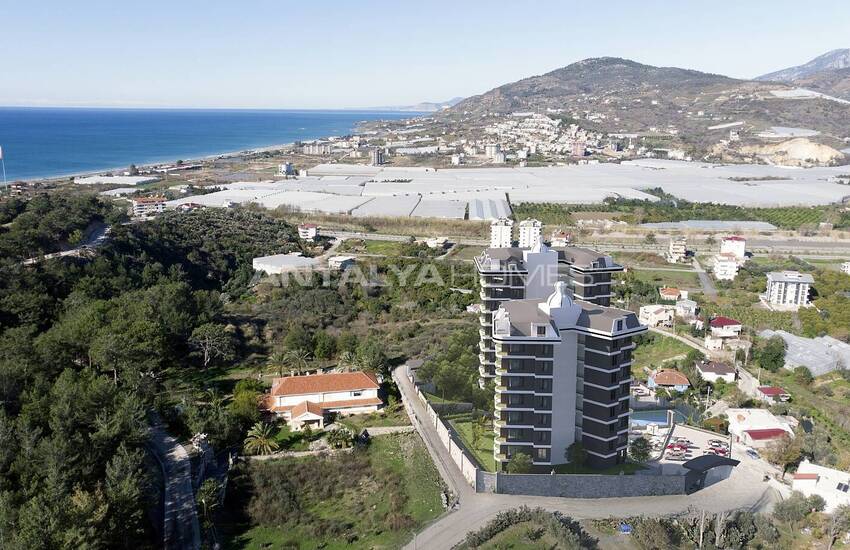 Alanya Apartments in a Complex with Extensive Facilities