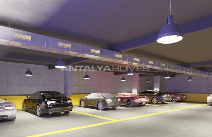 Sea View Real Estate in a Complex Near the Coast in Kestel, Alanya 18