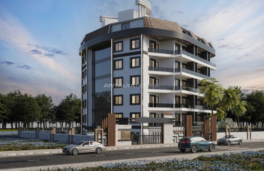 Sea View Real Estate in a Complex Near the Coast in Kestel, Alanya 3