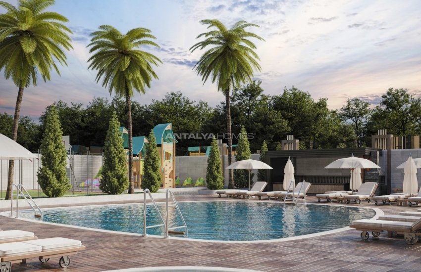 Sea View Real Estate in a Complex Near the Coast in Kestel, Alanya 8