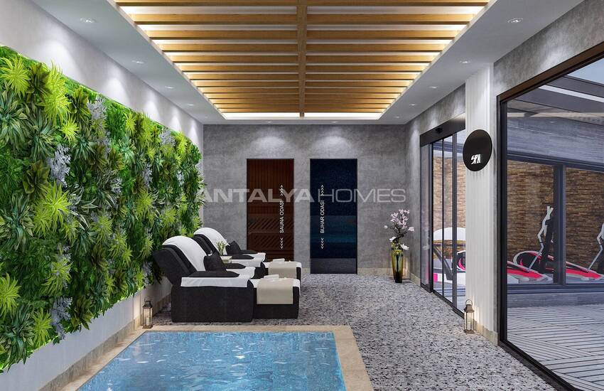 Chic Properties in a Complex with Swimming Pool in Alanya 12