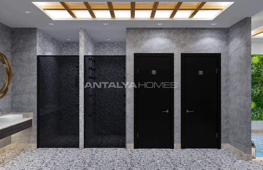 Chic Properties in a Complex with Swimming Pool in Alanya 14