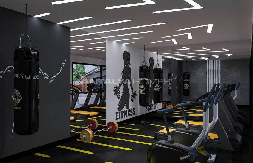 Chic Properties in a Complex with Swimming Pool in Alanya 17