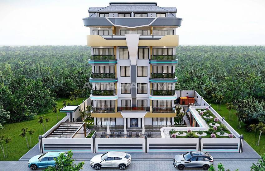 Chic Properties in a Complex with Swimming Pool in Alanya 5