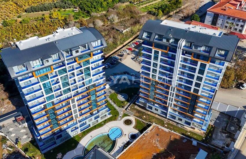 Luxe Fastigheter I Ett Projekt Med Pooler I Mahmutlar Alanya