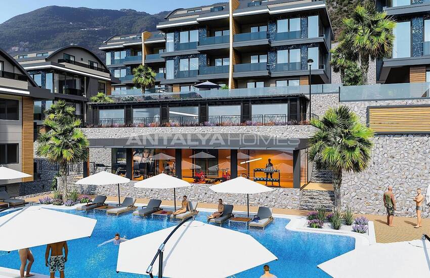 Luxury Designed Apartments in a Featured Project in Alanya 1