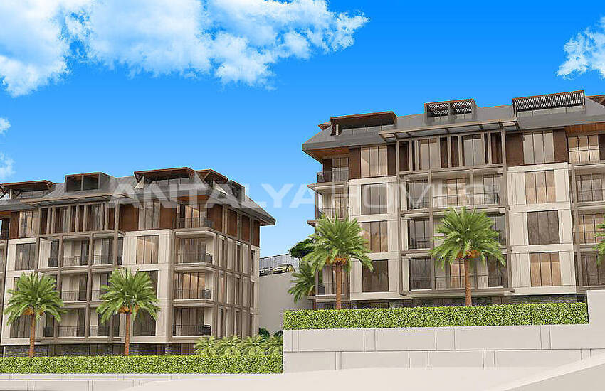 Real Estate in a Complex with Social Facilities in Alanya