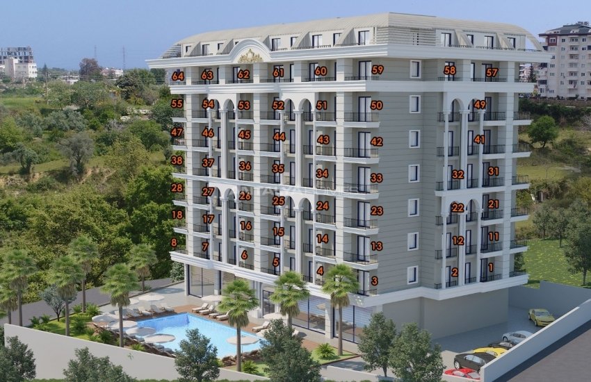 Sea View Contemporary Apartments in Avsallar, Alanya 5