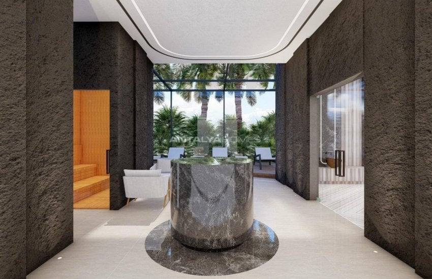 Beachfront Luxury Flats Close to Amenities in Alanya Tosmur 14