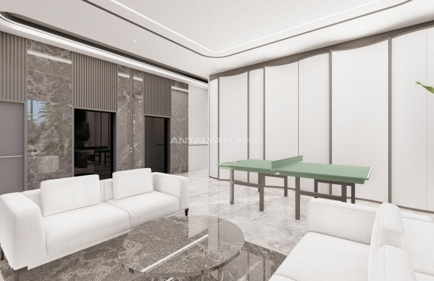 Beachfront Luxury Flats Close to Amenities in Alanya Tosmur 17