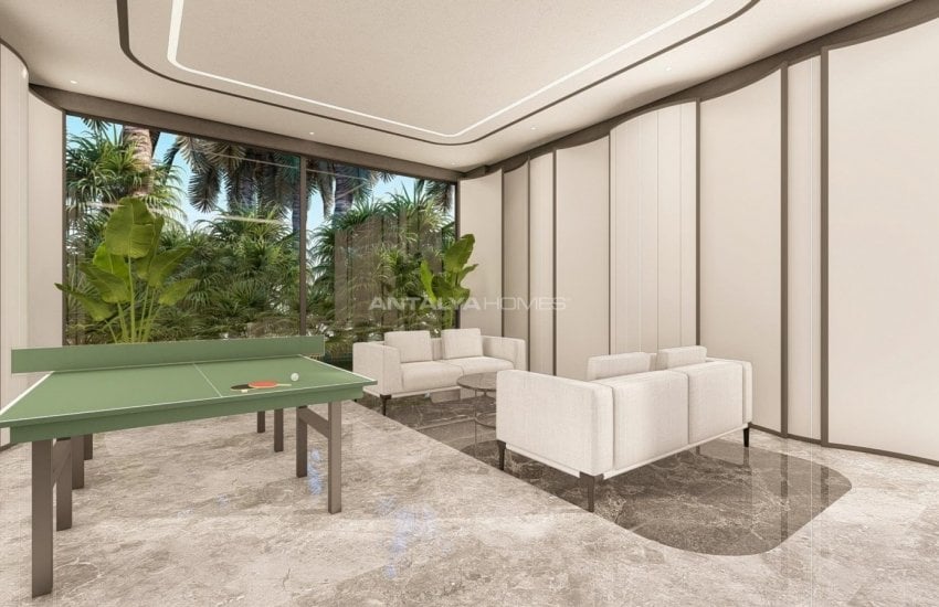 Beachfront Luxury Flats Close to Amenities in Alanya Tosmur 18