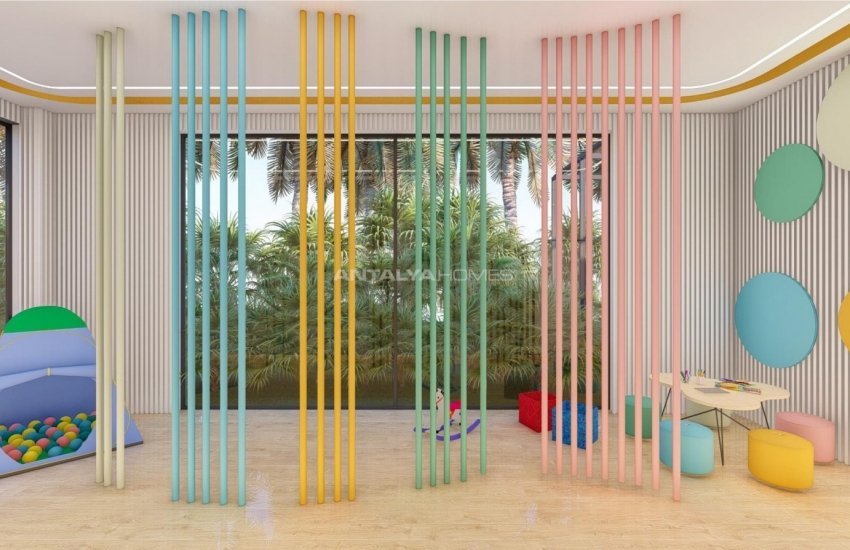 Beachfront Luxury Flats Close to Amenities in Alanya Tosmur 24