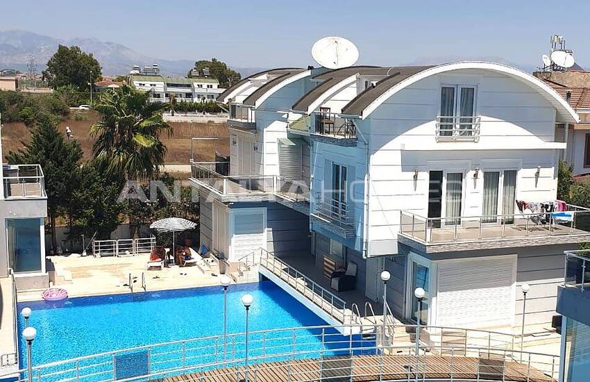 Semi Detached House in a Project with Pool in Belek Antalya 2