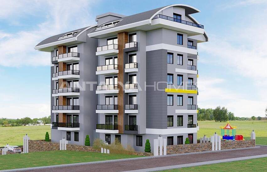 آپارتمان های آلانیا در یک پروژه با ویژگی های غنی در آوسالار 1