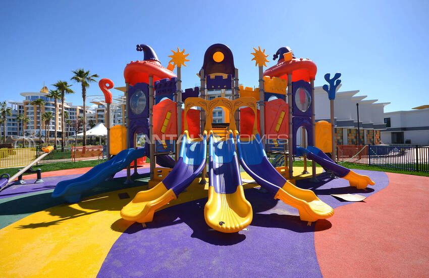 Flats in a Complex with Rich Social Facilities in Alanya 16