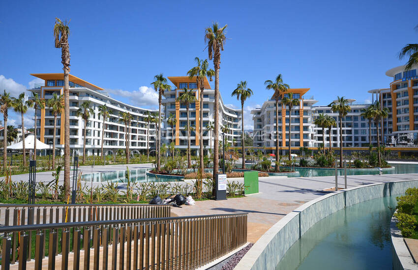 Flats in a Complex with Rich Social Facilities in Alanya 8