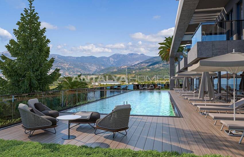 Недвижимость в Алании в благоустроенном комплексе 8