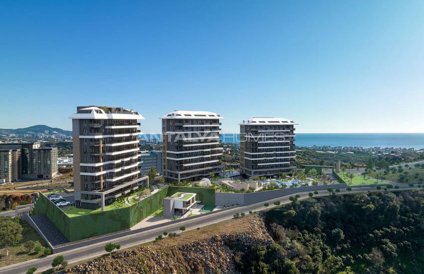 Недвижимость в Алании в благоустроенном комплексе 2