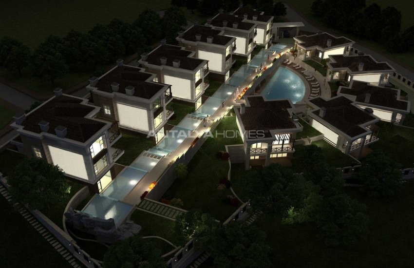 Chic Mountain and Forest View Villas in Konyaalti 17