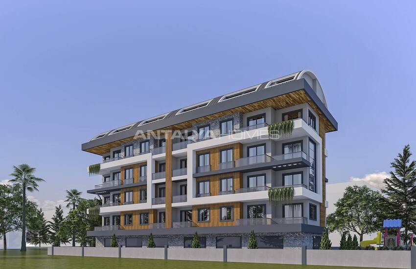 Alanya Payallar’da Sahile Yakın Lüks Projede Modern Daireler 2