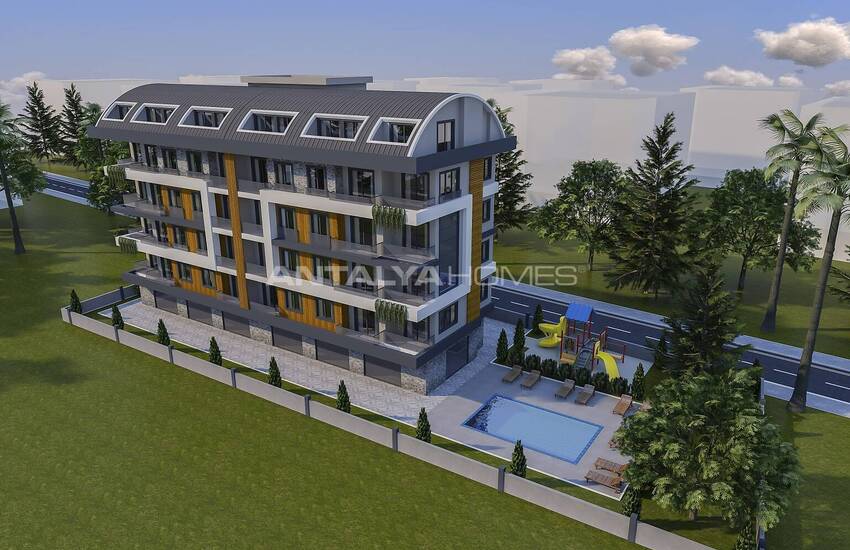 Alanya Payallar’da Sahile Yakın Lüks Projede Modern Daireler 3