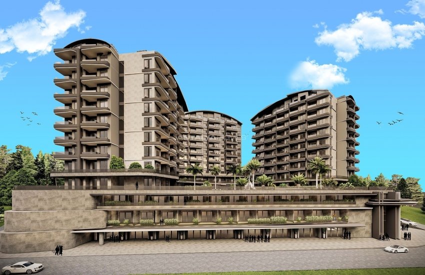 Sea View Apartments in a Luxurious Complex in Okurcalar Alanya 3