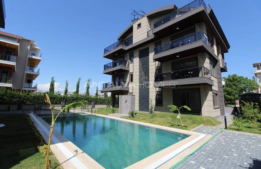 Luxe Appartementen In Een Project Met Zwembad In Belek Antalya