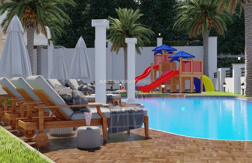 Luxury Flats in a Complex with Neoclassical Design in Alanya 6