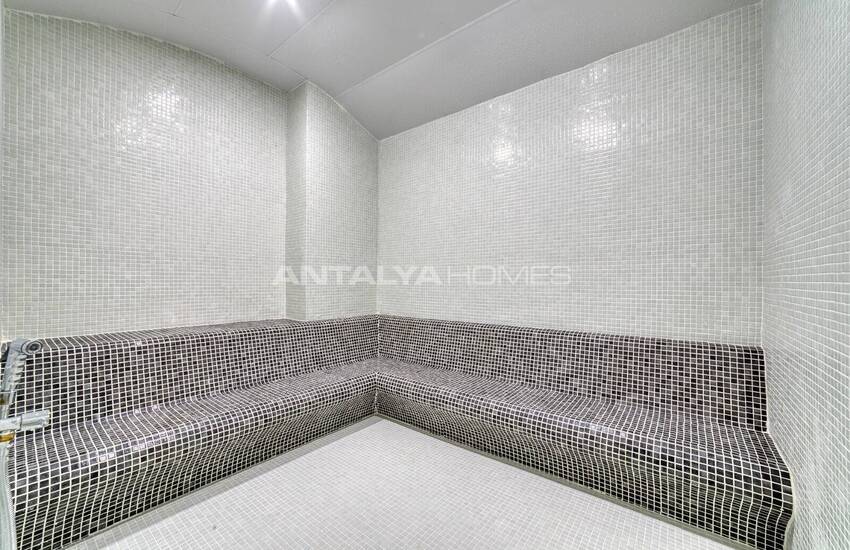 Alanya'da Sahile Yürüme Mesafesinde Kapsamlı Sitede Daireler 18