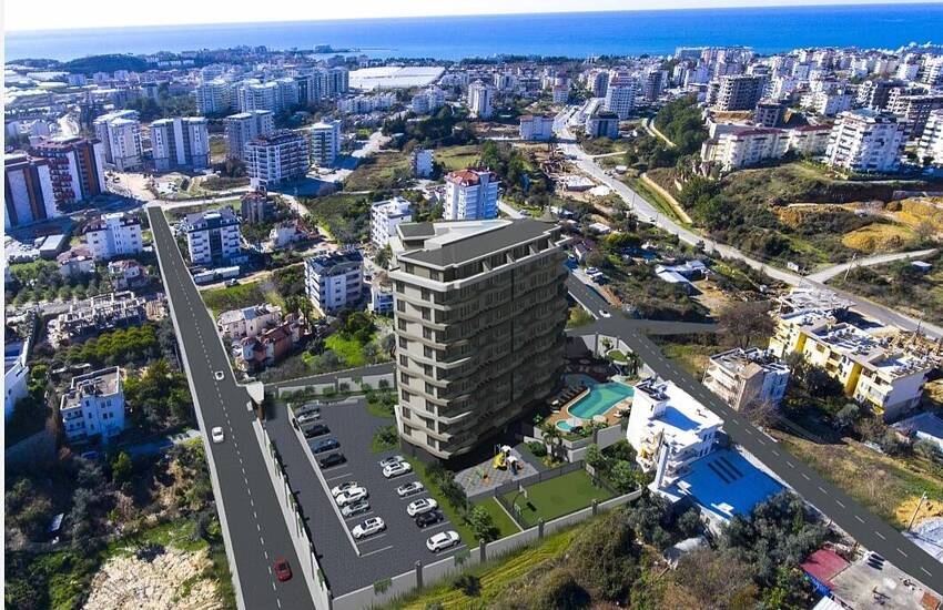 Appartements Modernes Avec Piscine À Alanya