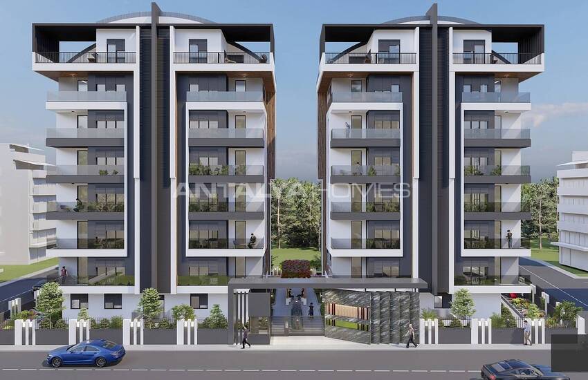 Antalya Muratpaşa’da Güvenli Site İçinde Lüks Daireler 2