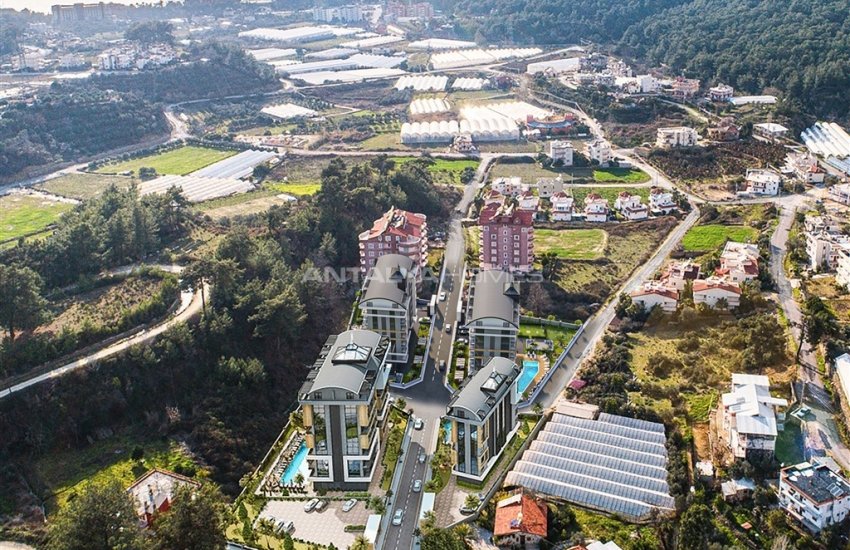 Stylish Flats in a Complex Nestled with Nature in Avsallar 3