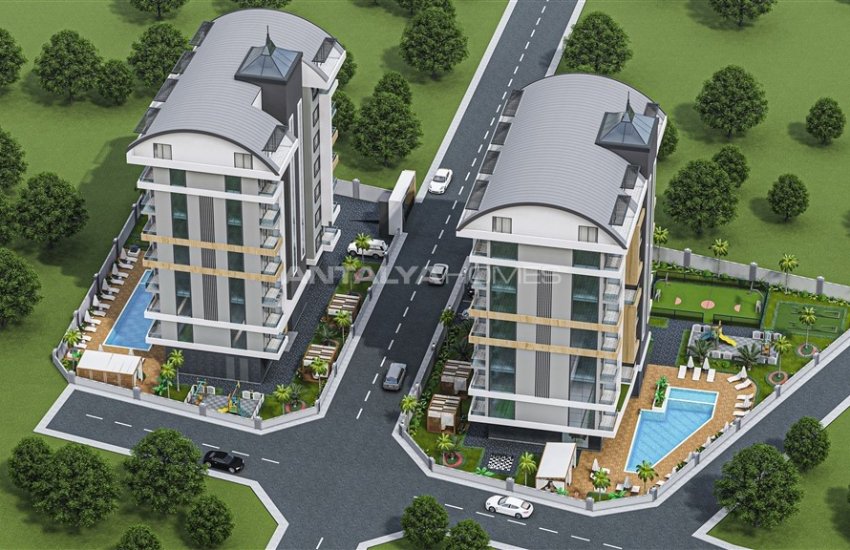 Stylish Flats in a Complex Nestled with Nature in Avsallar 5