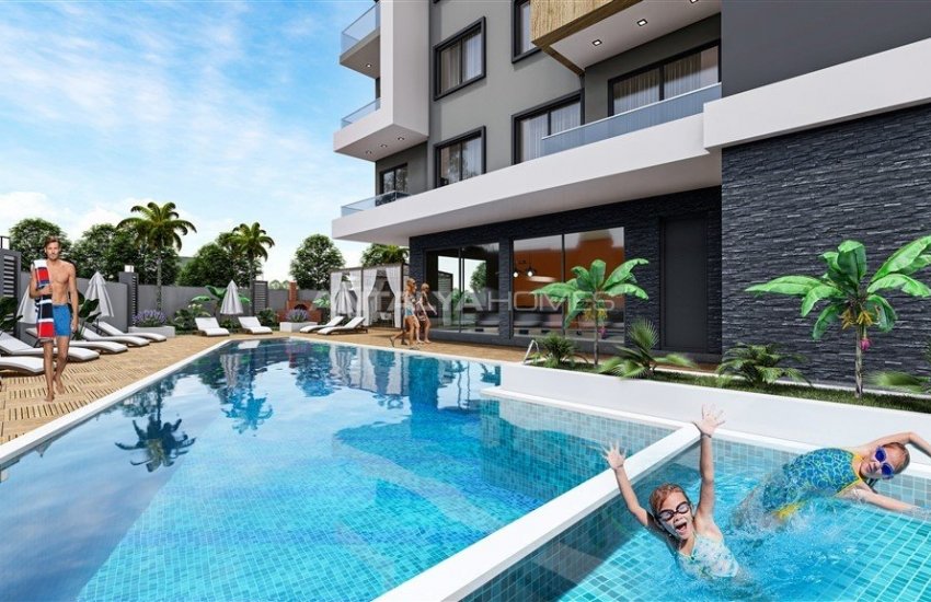 Stylish Flats in a Complex Nestled with Nature in Avsallar 1