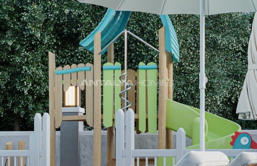 Modernly Designed Apartments Near Dim River in Kestel Alanya 14