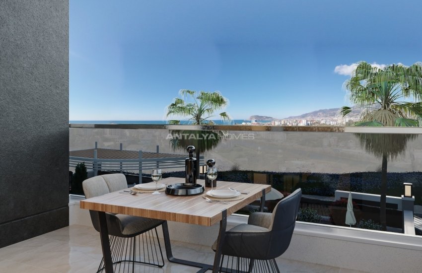 Modernly Designed Apartments Near Dim River in Kestel Alanya 17